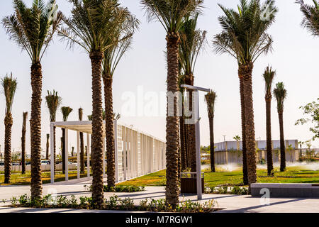 Abu Dhabi, Emirati Arabi Uniti - 15 Nov 2018: il museo del Louvre in Abu Dhabi, Emirati arabi uniti Foto Stock