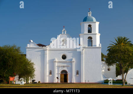 Missione della Chiesa, la Missione di San Luis Rey, California Foto Stock