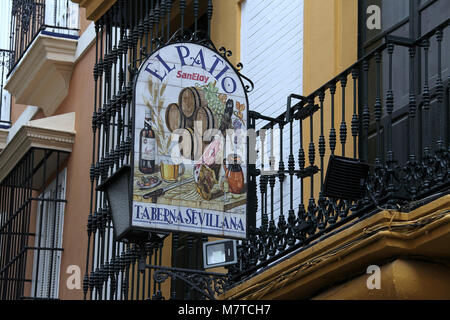 Patio San Eloy a Siviglia Foto Stock