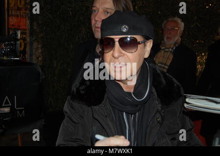 KLAUS MEINE ('Scorpions') LAMBERTZ lunedì notte - 30.01.2017, Wartesaal am Dom Köln Foto Stock