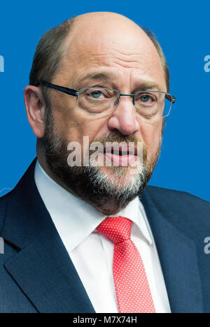 Martin Schulz - *20.12.1955: uomo politico tedesco del partito Social Democratico, 2012 al 2017 Presidente del Parlamento europeo, 2017 a marzo 2018 C Foto Stock