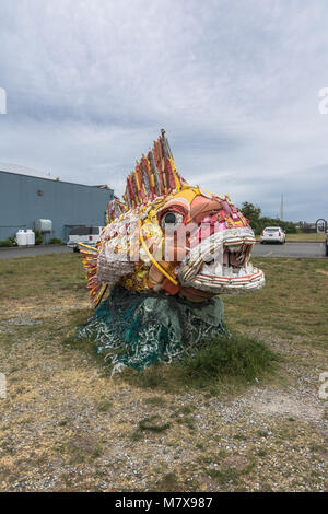 Bandon,Oregon,Stati Uniti d'America - 7 Giugno 2017 : Ocean Arte in Bandon Foto Stock