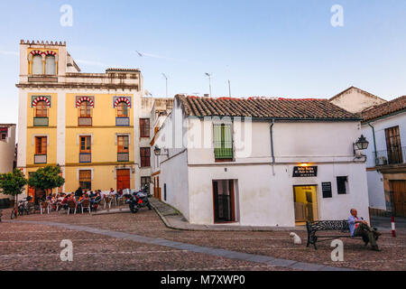 Cordoba, Andalusia, Spagna : Piazza in Juderia (jewry) quartiere ebraico, centro storico centro storico Foto Stock