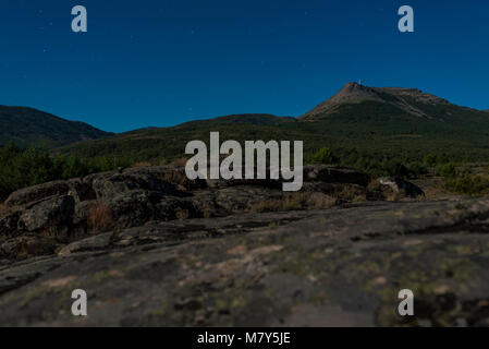 Paisajes de la Sierra de Francia en el Sur de Salamanca (España) Foto Stock