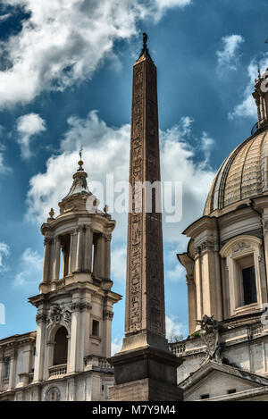 Piazza Navona Rom Foto Stock