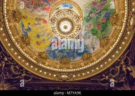 Opera Garnier, Parigi, Francia Foto Stock