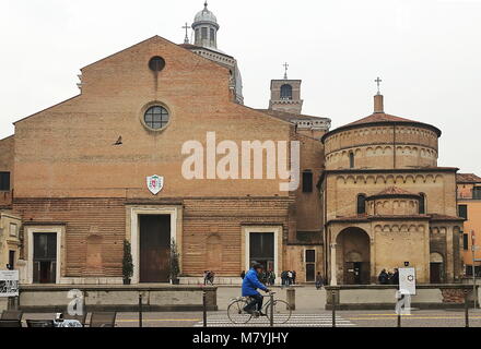 Padova, Italia - 25 gennaio 2018: Cattedrale di Padova, Duomo di Padova, Basilica Cattedrale di Santa Maria Assunta Foto Stock