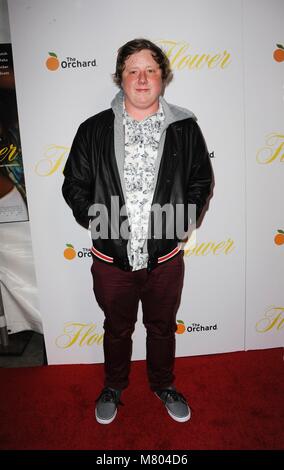 Hollywood, California, USA. 13 Mar, 2018. Joel Morgan presso gli arrivi per i fiori in Premiere, ArcLight Hollywood, ecco, CA, 13 marzo 2018. Foto di: Elizabeth Goodenough/Everett raccolta credito: Everett Collection Inc/Alamy Live News Foto Stock