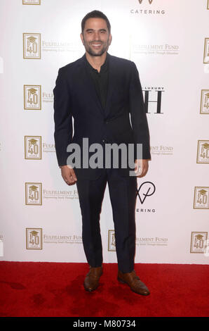 Hollywood, CA. 13 Mar, 2018. Ignacio Serricchio ad una eredità di cambiare la vita presentato dal fondo di adempimento a Ray Dolby sala da ballo a Hollywood & Highland Center su Marzo 13, 2018 a Hollywood, in California. Credito: David Edwards/media/punzone Alamy Live News Foto Stock