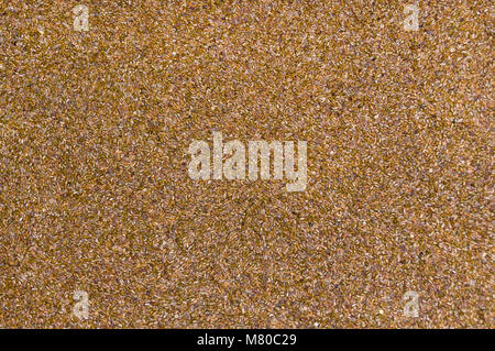 Piccoli ciottoli di colore marrone. sfondo di pietra Foto Stock