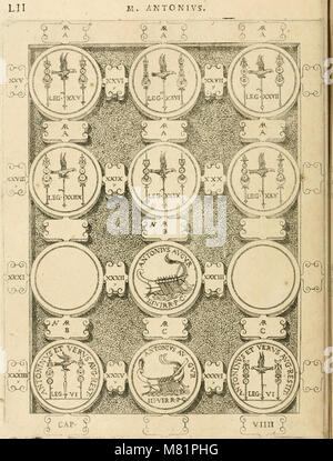 C. Ivlivs Caesar, sive, Historiae imperatorvm Caesarvmqve romanorvm ex antiqvis nvmismatibvs restitvtae liber primvs - acessit C. Ivlii Caesaris vita et Res gestae (1563) (14763656445) Foto Stock