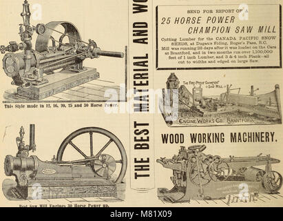 Canadian Forest industries 1886-1888 (1888) (20335537288) Foto Stock