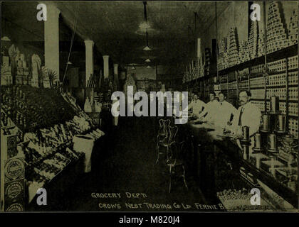 Canadian grocer Gennaio-Giugno 1910 (1910) (14596170617) Foto Stock