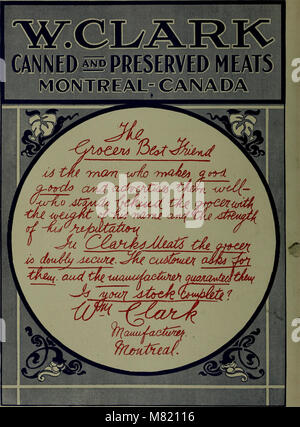 Canadian grocer luglio-dicembre 1908 (1908) (14783002742) Foto Stock