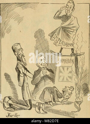 La caricatura politique au Canada = free lance caricatura politica in Canada (1904) (14758159276) Foto Stock