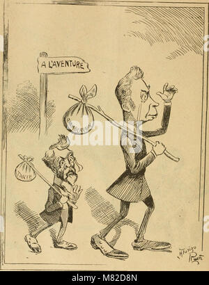 La caricatura politique au Canada = free lance caricatura politica in Canada (1904) (14781144465) Foto Stock