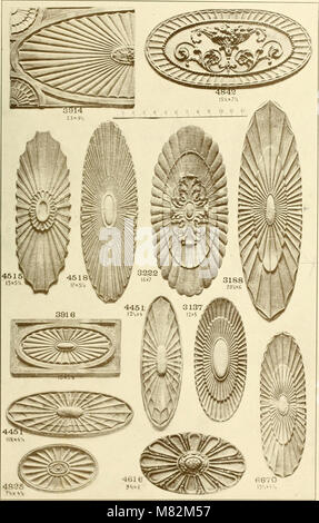 Catalogo dei capitelli, staffe e compo ornamento per esterni e della decorazione per interni (1900) (14776760651) Foto Stock
