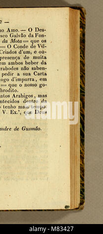 Collecção de varios escritos ineditos politicos e litterarios de Alexandre de Gusmão Conselheiro do Conselho Ultramarion e Secrretario Privado d'El-Rei Dom João Quinto. (1841) (20478326799) Foto Stock