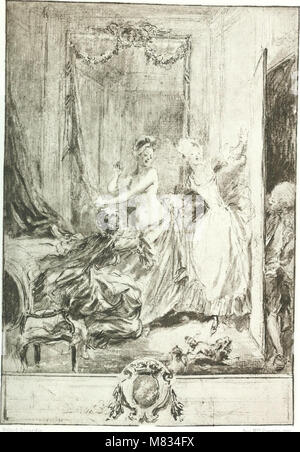 Raccolta des Goncourt; dessins, aquarelles et pastelli du 18e siècle (1897) (14580145418) Foto Stock