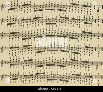 Completare la scuola di technic per pianoforte - compresa la flessibilità e indipendenza, scale in tutte le forme, estensione, arpeggi in tutte le forme, doppie note, ottave e corde, trilli, tremolo, (14768710512) Foto Stock