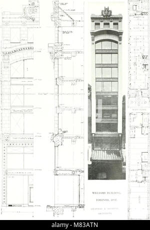 - Costruzione di una rivista di architettura e ingegneria e interessi contraente del Canada (1913) (14587717178) Foto Stock