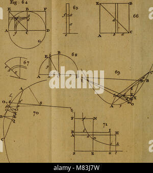 Cyclomathesis - o di una semplice introduzione ai vari rami della matematica; essendo concepiti principalmente per l istruzione dei giovani studenti, prima del loro invio al più abtruse e (14590752049) Foto Stock