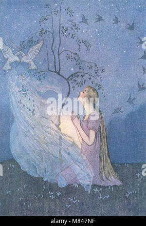 Elenore Plaisted Abate illustrazione vintage Foto Stock