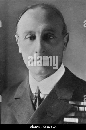 Ritratto del Amiral Sir John - Rushworth Jellicoe ( 1859 - 1935 ) - anonimo fotografia Foto Stock