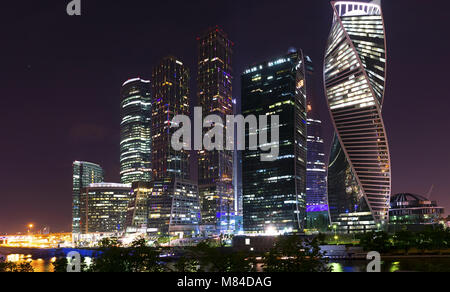 Moscow-City International Business Center Foto Stock