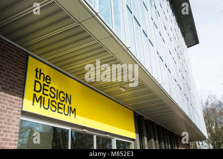 Il Design Museum, originariamente il Commonwealth Institute, su Kensington High Street Kensington, London, Regno Unito Foto Stock