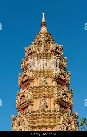 Wat Preah Prohm Rath Pagoda, Siem Reap, Cambogia Foto Stock