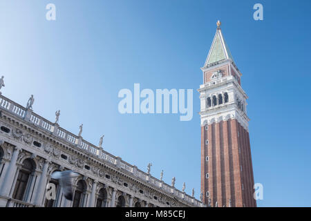 Venezia, Italia: in piazza San Marco, Marzo 2018 Foto Stock