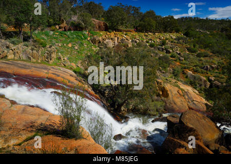 Parco nazionale di cadute o speranza cade, John Forrest Parco Nazionale. Sulle colline di Perth, Western Australia Foto Stock