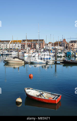 Marina di Weymouth Dorset, Foto Stock