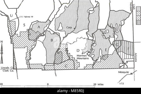 Progetto di Caliente Framework di gestione Modifica del piano e la dichiarazione di impatto ambientale per la gestione del deserto habitat tartaruga (1998) (20808117738) Foto Stock