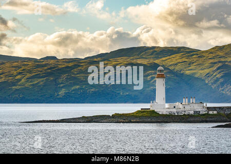 Oban, Scozia / Regno Unito - Lug 09 2017: Eilean Musdile Faro. Foto Stock