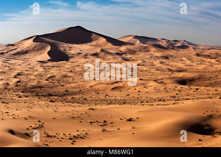 Il paesaggio del deserto, Riyadh, Arabia Saudita Foto Stock