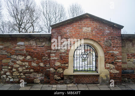 Jewish Cementary Cracovia Foto Stock