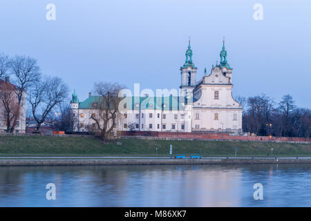 Chiesa sulla roccia - Cracovia in Polonia Foto Stock