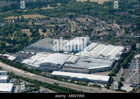 Ford Transit, impianto di assemblaggio, Swaythling, Southampton Foto Stock