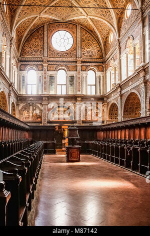 Milano: Chiesa di San Maurizio al Monastero Maggiore Coro Foto Stock