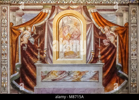 Milano: Chiesa di San Maurizio al Monastero Maggiore Foto Stock