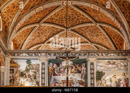 Milano: Chiesa di San Maurizio al Monastero Maggiore:Presbiterio Foto Stock