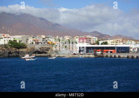 Porto di Porto Novo, Santo Antao Isola, Capo Verde Foto Stock