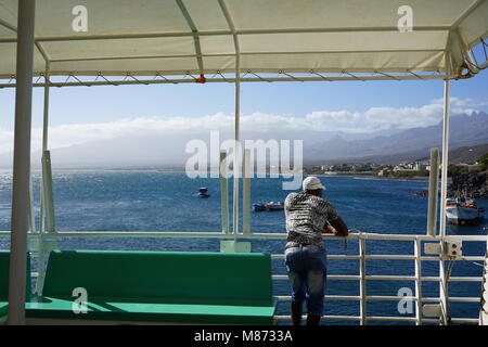 Porto di Porto Novo, Santo Antao Isola, Capo Verde Foto Stock