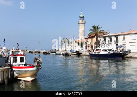 Grau du Roi, un resort sulla costa della regione Occitanie in Francia Foto Stock