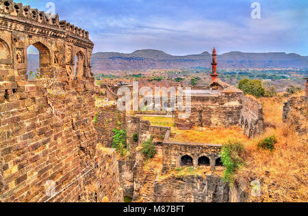 Devagiri forte di Daulatabad - Maharashtra, India Foto Stock