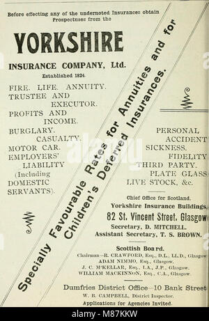 Dumfries and district post office directory per 1911 e 1912 (1911) (14780144781) Foto Stock