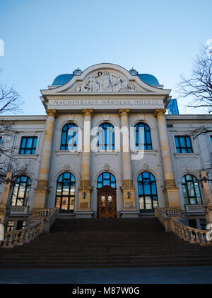 Il lettone Art Museum, costruito nel 1905 dall'architetto tedesco Wilhelm Neiman. Foto Stock