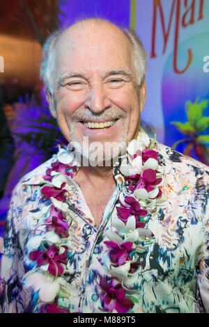 New York, Stati Uniti d'America. Marzo 15, 2018. Jimmy Buffett assiste il Broadway premiere di fuga per il Margaritaville il nuovo musical con brani di Jimmy Buffett al Marquis Theatre. Alamy/ Sppider Foto Stock